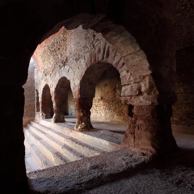 Casa De Poble Termes Romanes Caldes De Montbui Exteriör bild